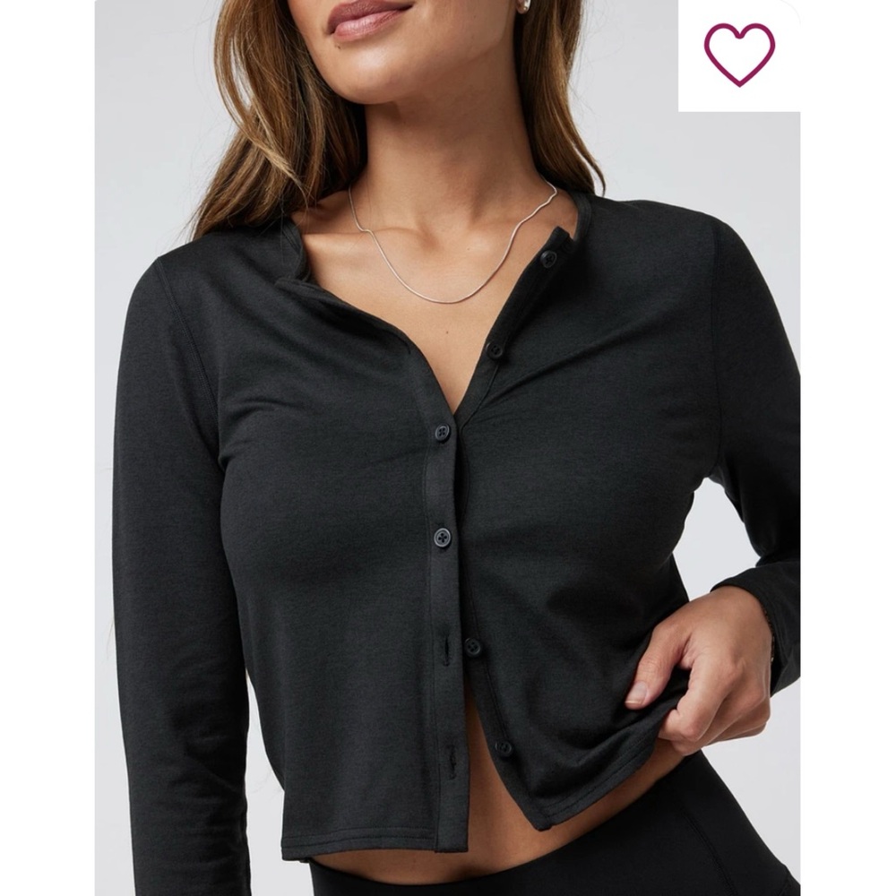 Vuori Black Women's Cardigan Sweater